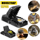12pk Mouse Traps Mice Snap Catcher Rodent Mice Reusable Pest Control Durable