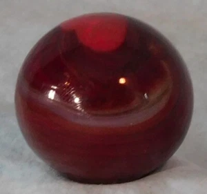 Andy Davis zeitgenössischer handgefertigter Marmor, 1 7/16" Durchmesser, #9120Q - Bild 1 von 9