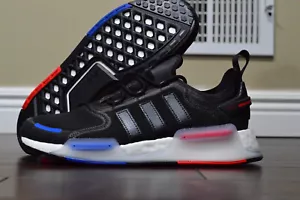 MENS ADIDAS ORIGINALS NMD V3 OG TRAINERS - ALL SIZES - BLACK/WHITE - RRP £130 - Picture 1 of 14
