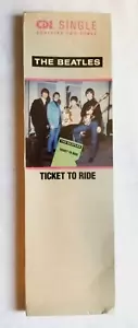 BEATLES Ticket To Ride w/Yes It Is Limited Edition 3" CD Factory Sealed Long Box - Foto 1 di 6