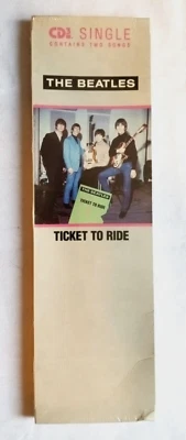 BEATLES Ticket To Ride w/Yes It Is Limited Edition 3" CD Factory Sealed Long Box - Image 1 of 4