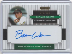 2008 Razor Signature Serie #200 Beamer Weems Auto #/699 - Bild 1 von 2