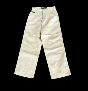 Y2K South Pole Boys Khaki Pants Size 12 Vintage Skater Baggy Hiphop Tan - Picture 1 of 8