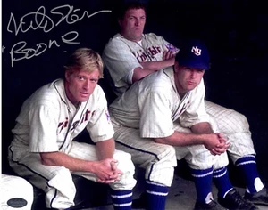 MIKE STARR signiert THE NATURAL 8x10 FOTO Boone Robert Redford NY Knights SS COA - Bild 1 von 2