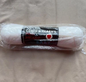 White Super Fingering 100 % Wool Baby Yarn Red Heart Coats & Clark's Dye #8043 - Picture 1 of 8