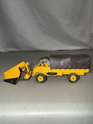 Quitanieves Dinky Toys 567 Mercedes Benz Unimog Hecho en Francia Original Foto 1 de 4
