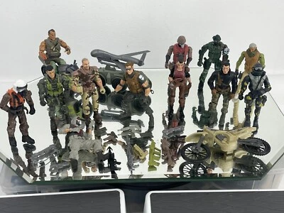 Figuras de acción vintage Lanard Toys The Corps Elite 21 2 motocicletas 1 dron Foto 1 de 4