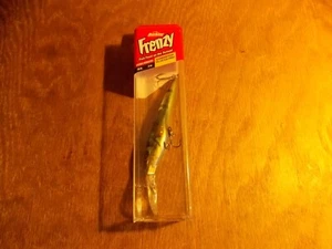 Vintage Berkley Frenzy Minnow CHROMED PERCH (NEW SEALED) Diving Minnow 6/25 - Picture 1 of 5