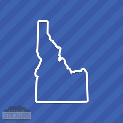 Idaho ID State Outline Vinyl Decal Sticker - Image 1 of 2