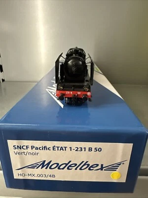 Modelbex 231 B 50 Pacific État Laiton Digitale Sonore verte Et Noire. - Photo 1/4