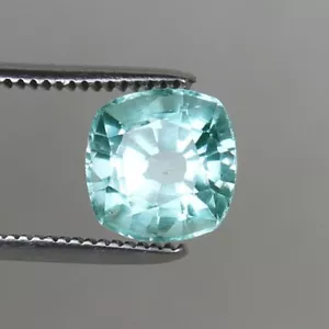 Natürlicher grüner Turmalin 5,15 ct Kupfer tragend Paraiba Quadrat lose Edelstein - Bild 1 von 5