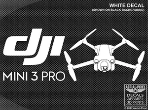 DJI Mini 3 Pro Fenster/Etui Aufkleber Drohne Aufkleber - Bild 1 von 12