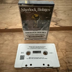 Sherlock Holmes on Radio Cassette (1977 Nostalgia Lane NLC-5015, Radio Classics) - Picture 1 of 3