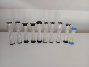 10x verschiedene Brettspiel Sand Eier Timer - Bild 1 von 1