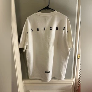 USHI x MSH White Logo T-Shirt — Size XL (Indie / Collab Piece) - Picture 1 of 7