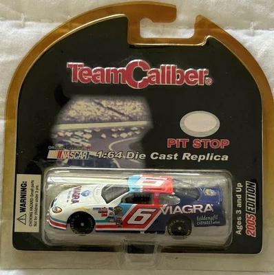 1/64 Nascar Diecast, Mark Martin #6, Viagra, 2005 Team Caliber en caja Foto 1 de 3