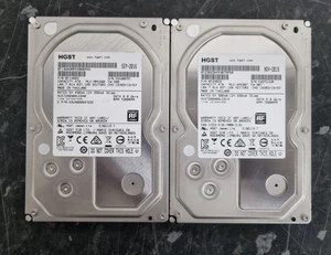 HGST Hitachi 4TB Internal HDD 7200 RPM 3.5" SATA HUS726040ALE614 Joblot x2 - Afbeelding 1 van 20