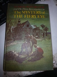 Alfred Hitchcock Three Investigators Mystery Of The Fiery Eye 1967 1ST HC - Picture 1 of 5