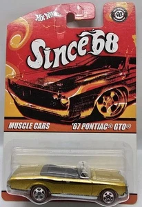 2008 Hot Wheels ‘67 PONTIAC GTO Since ‘68 Muscle Cars #8/10 1:64 Redline NIP MOC - Picture 1 of 4