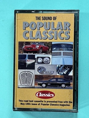 Popular Classic Cars The sound of popular classics cassette May 1991 Audi Jaguar - Image 1 of 3