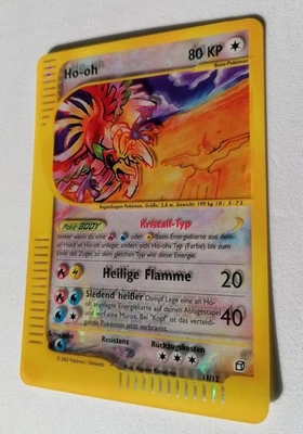 Pokémon Karte Ho-Oh 11/12 Boxtopper Skyridge Holo deutsch Near Mint - Bild 1 von 4