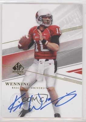 2014 SP Authentic Auto Keith Wenning #40 Rookie Auto RC - Image 1 of 2