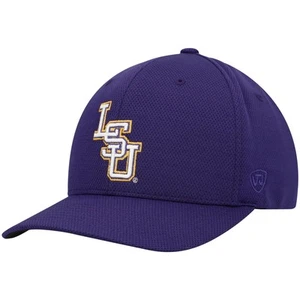 Men's Top of the World Purple LSU Tigers Reflex Logo Flex Hat - Picture 1 of 4