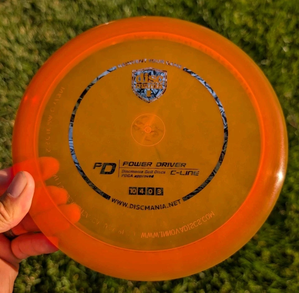 PEARLY RIM 3rd Run Discmania C-Line PD 167g Disc Golf PENNED Third - Image 1 of 4