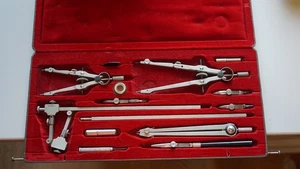 Großes Zirkelbesteck mit Stangenzirkel ECOBRA Master N° M 213 PJ - Bild 1 von 7