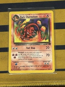 Pokemon Dark Chameleon Unlimited Team Rocket 32/82 GERMAN “ DUNKLES GLUTEXO “ - Picture 1 of 2