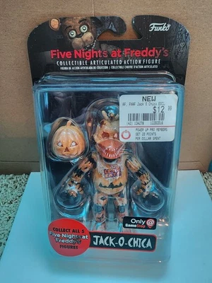 Figura de acción RARA Gamestop 2016 Funko FNAF Five Nights At Freddys JACK-O-CHICA Foto 1 de 4