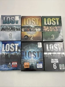 **NEW SEALED** LOST Complete DVD Seasons 1-6 TV Series + Bonus Dharma Tag - Bild 1 von 13