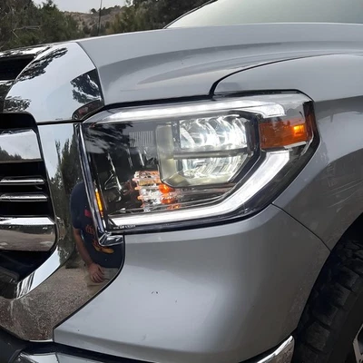 VLAND 2014-2021 FULL LED Headlights w/Sequential Front Lamps For Toyota Tundra - Image 1 of 4