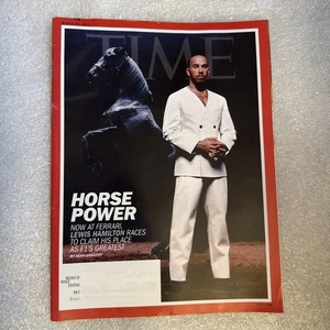 TIME MAGAZINE - MARCH 24, 2025 - LEWIS HAMILTON - HORSE POWER On Cover - Imagen 1 de 2