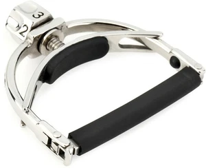 Shubb F1 FineTune Yoke Capo for Steel-string Guitars - Stainless Steel - Picture 1 of 8