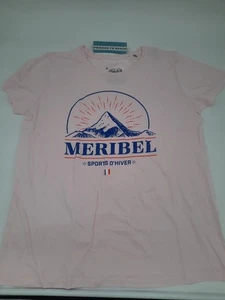 Republic of California T-Shirt Rosa Und Beige - Bild 1 von 2
