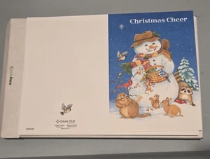 Miles Kimball SNOWMAN Christmas Cards With Envelopes New Set of 20  - Picture 1 of 3