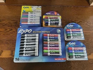 Expo trocken abwischbarer Marker Set - Meißel und ultrafeine Spitze (38 insgesamt!!!) BRANDNEU! - Bild 1 von 5
