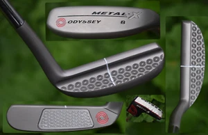 CUSTOM Odyssey Metal-X 8 Putter Napa 8802 Style 33" / RH / Engraved Swirls RARE - Picture 1 of 21