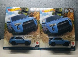 2023 Hot Wheels Car Culture HW Off Road 2/5 2018 Toyota 4Runner Calvary Blue X2 - Bild 1 von 2