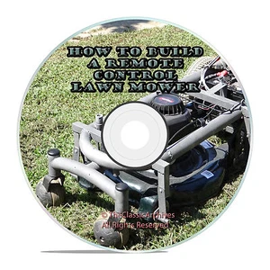 How To Build A Remote Control Lawn Mower, Plans and Videos, Instructions - Picture 1 of 3