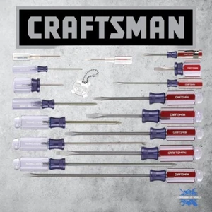 Craftsman 17 Piece Screwdriver Set, Phillips Slotted Flat Head Philip Tool Kit - Picture 1 of 4