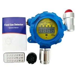 O2 Gas Detectors Fixed Oxygen Gas Monitor with Range 0-30%vol Resolution 0.1%vol - Picture 1 of 17