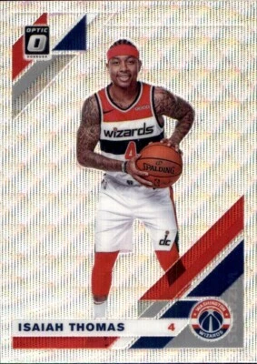 2019-20 Donruss Optic Fanatics PRIZM REFRACTOR #119 Isaiah Thomas WIZARDS - Image 1 of 2