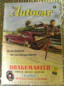 The Autocar Magazine July 4 1958 Brake Master Powerbrake System - Bild 1 von 5