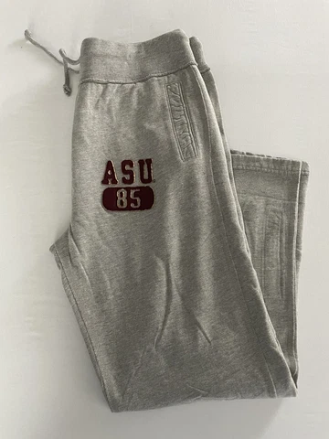 NWOT Arizona State Sun Devils ASU Sweatpants by League Gray L 1122 Cover