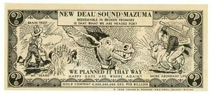 Usa-Depression Scrip/New deal sound "Mazuma" ... Trusted … 1936 … *UNC*. - Picture 1 of 2