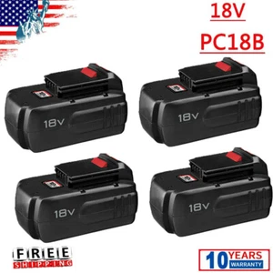 1-4x 18V 4800mAh Ersatz Akku PC18B 18V Kabellose Werkzeuge für Porter Cable - Bild 1 von 11