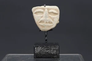 Purepecha Empire PreColumbian Ceramic Idol Figure Head Circa 1300 AD Prehispanic - Picture 1 of 5