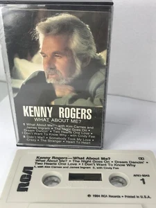 Vintage Country Kenny Rogers What About Me Cassette Tape 1984 RCA Records WORKS - Picture 1 of 10